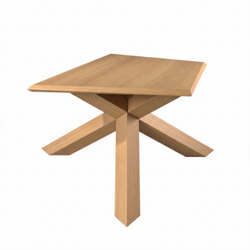 Table d'appoint « Diamant » en chêne