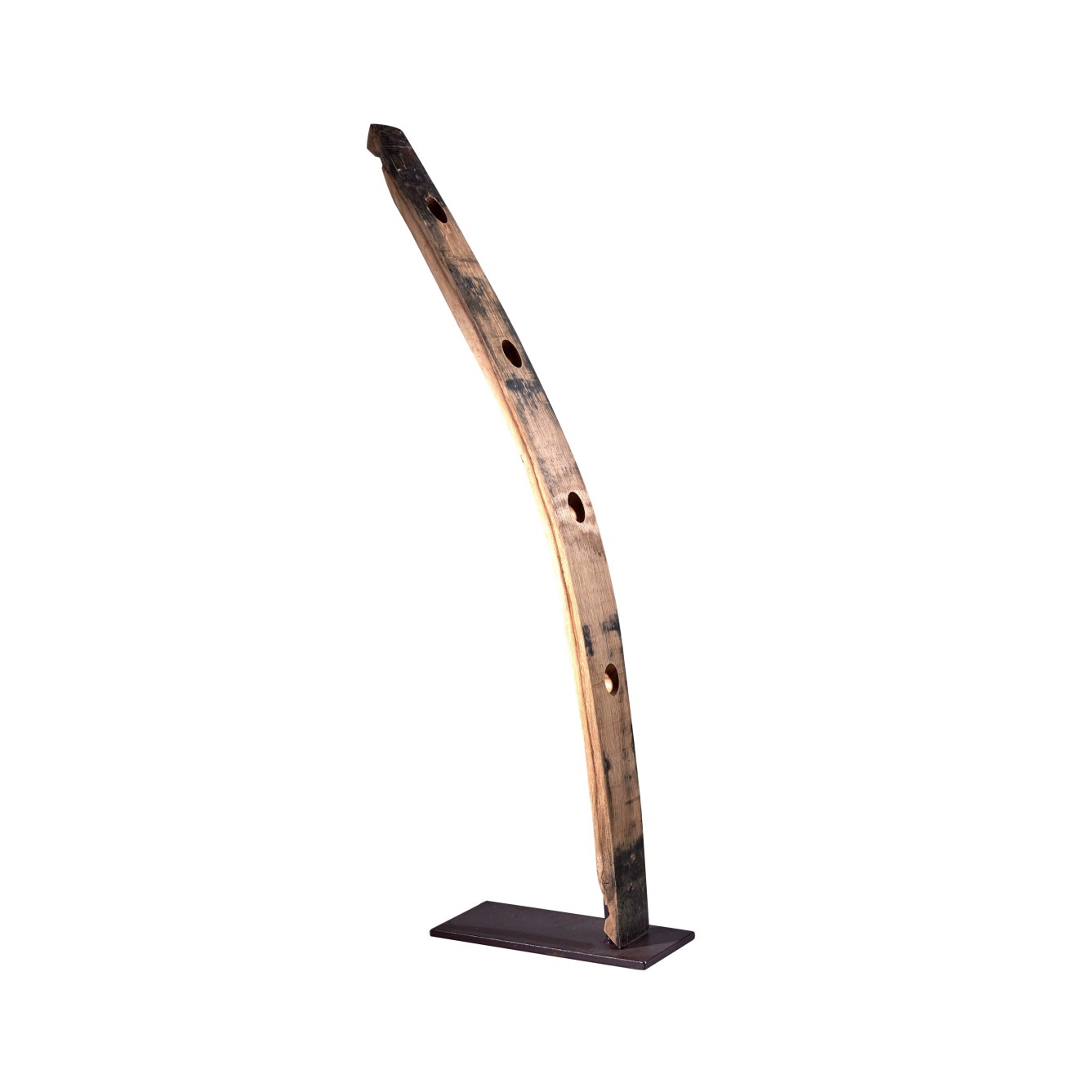 Porte-bouteilles « Signature » en douelle de barrique