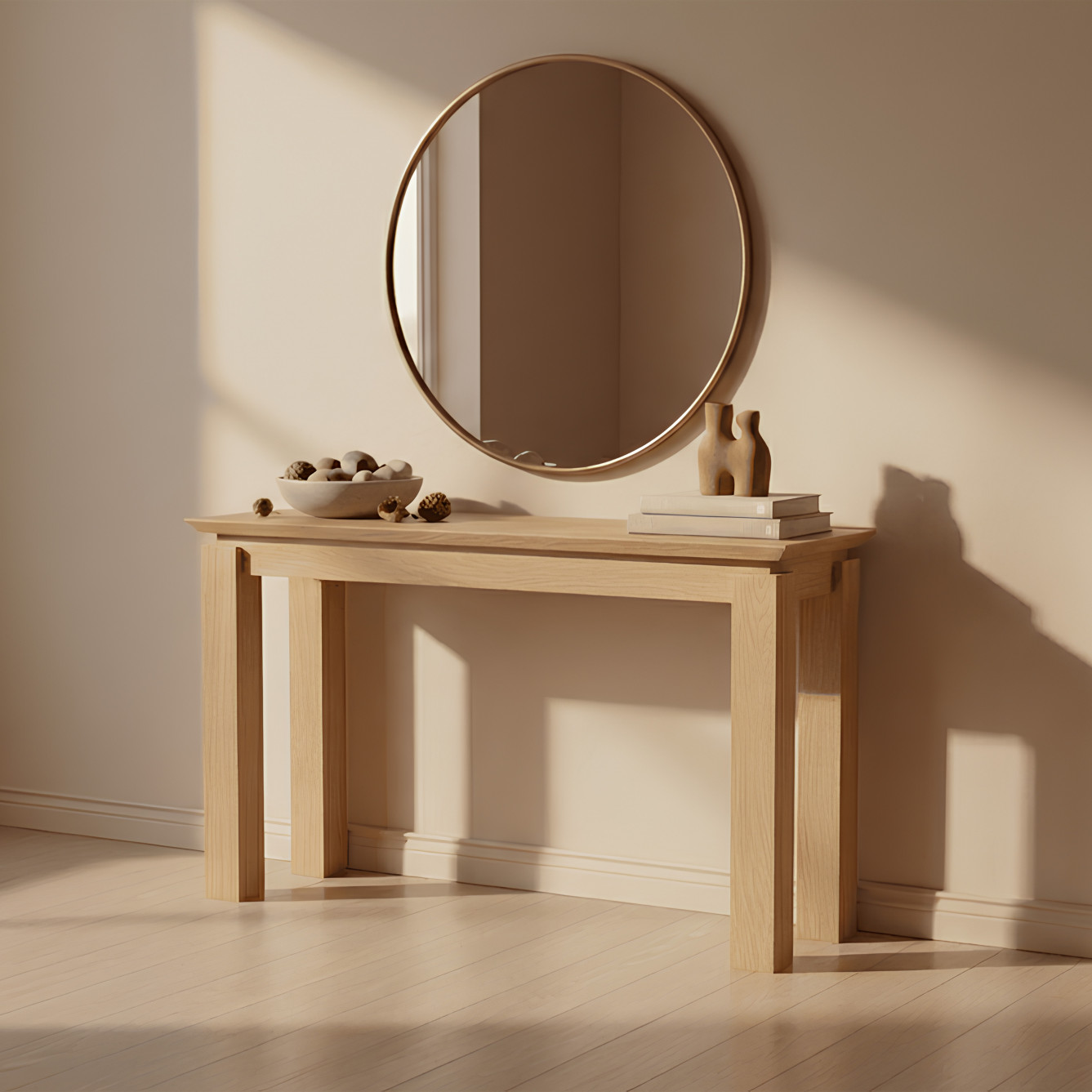 Console "Riesling" en chêne massif