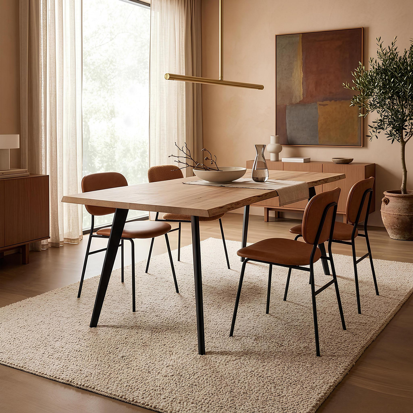 Table rectangulaire "Syrah"