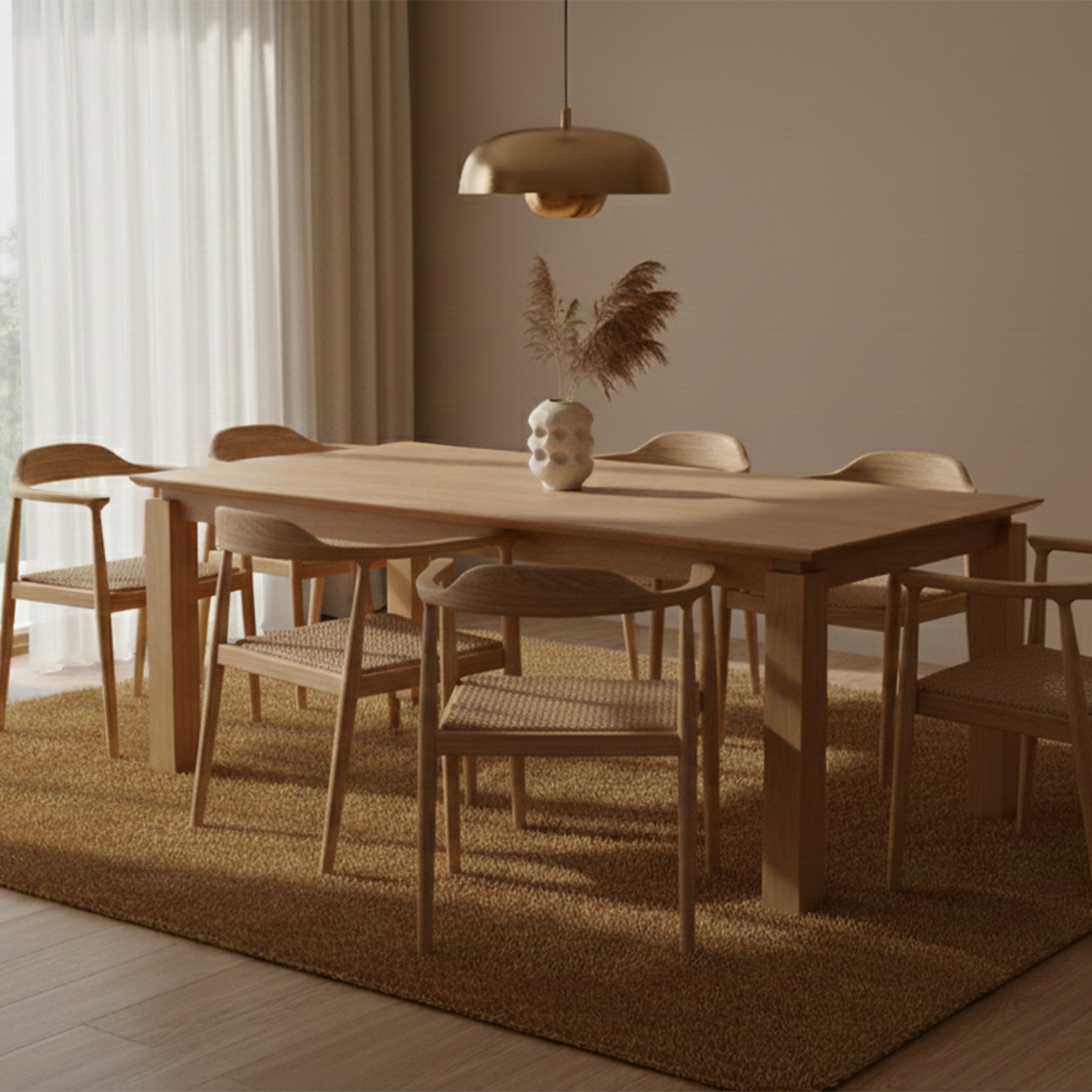 Table rectangulaire "Riesling"