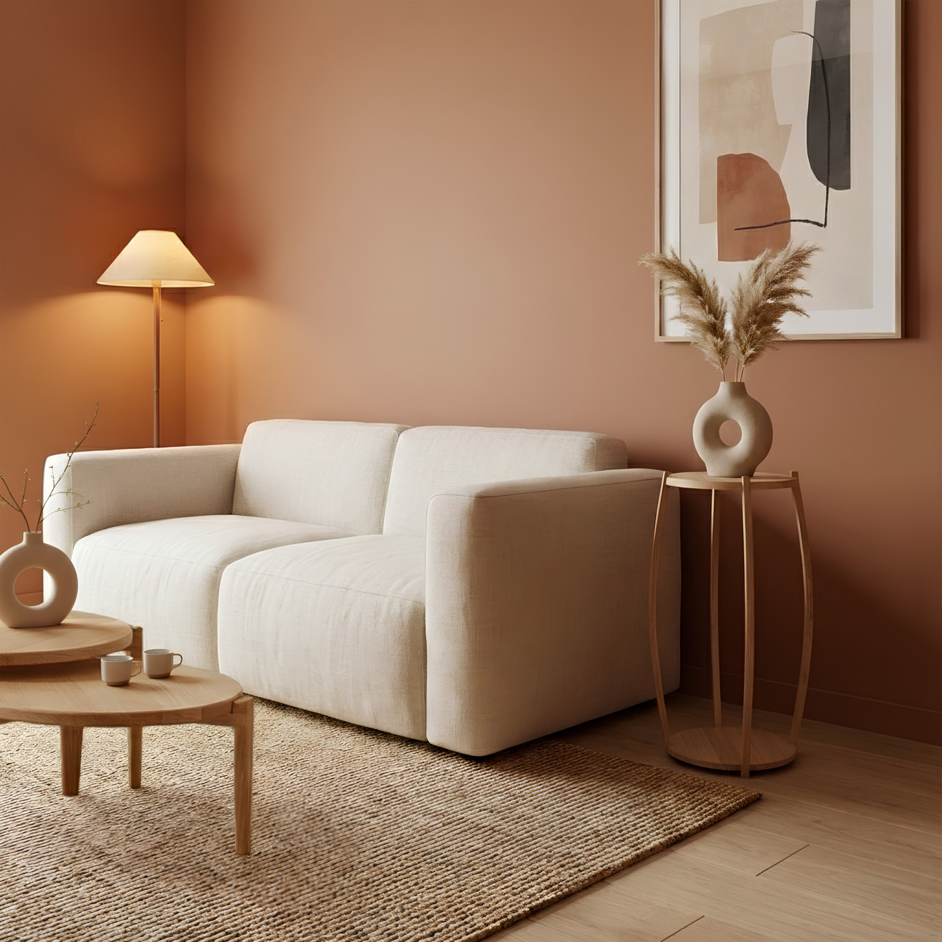 Bout de canapé "Stria"